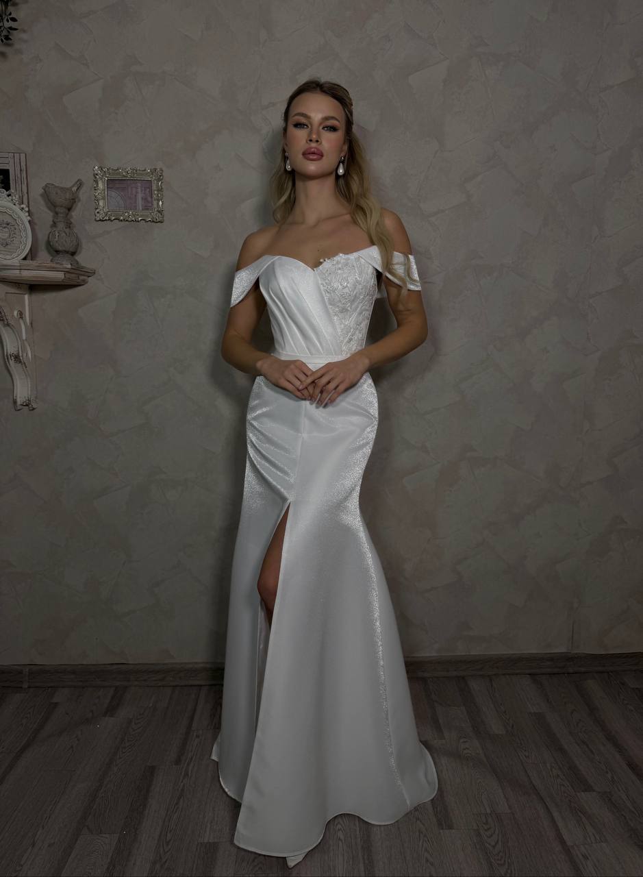 Свадебное платье Одета Эджина силуэт