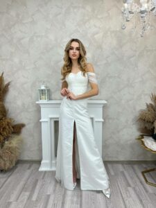 Свадебное платье рыбка