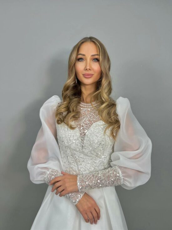 Зарима органза пайетка